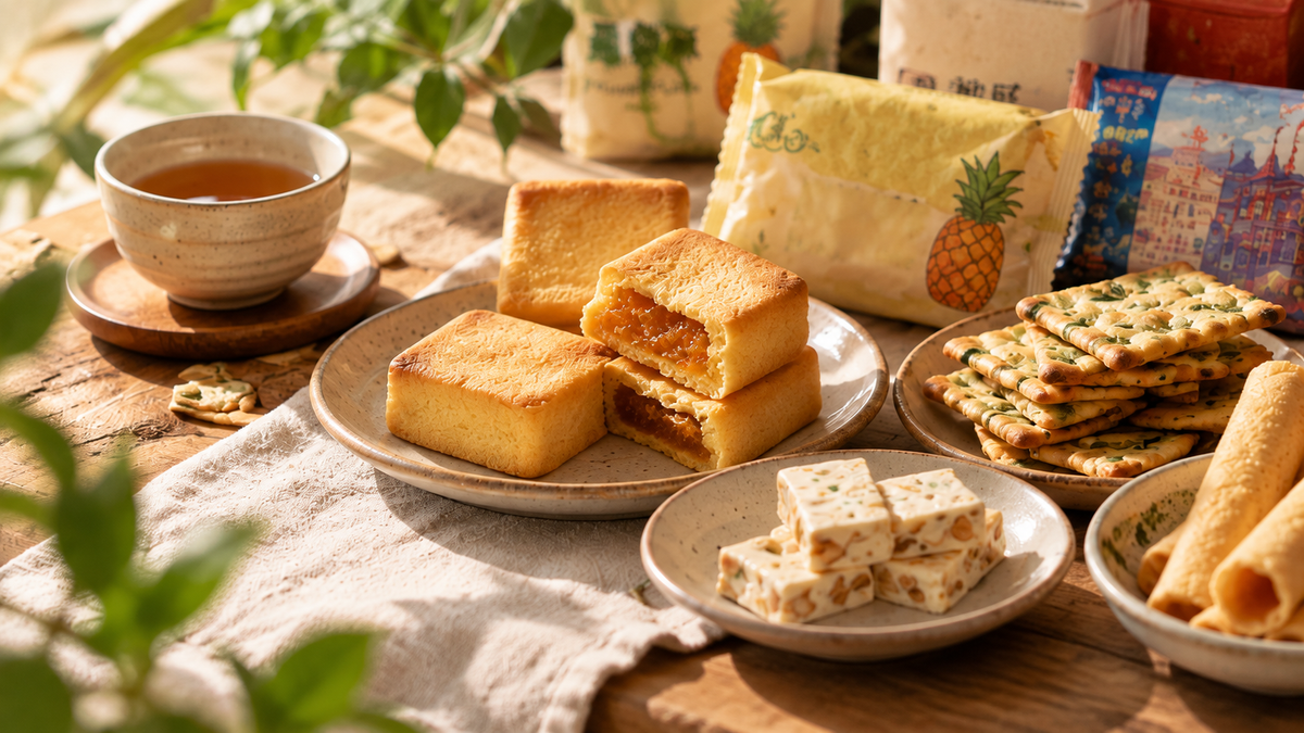 台湾に来たら食べてみたい、定番のお菓子。